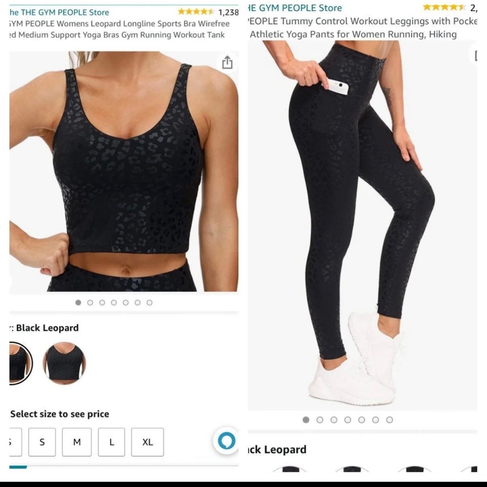 Amazon workout set
